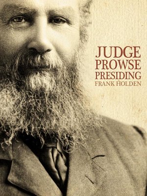 cover image of Judge Prowse Presiding